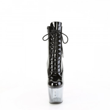 Pleaser BLISS-1020BC Blk Pat/Blk-Clr Ombre