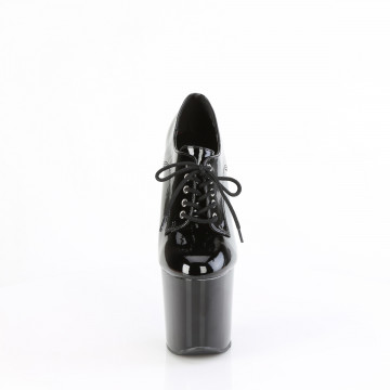 Pleaser CRAZE-860 Blk Pat/Blk