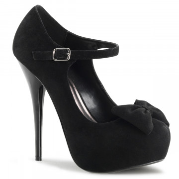 Pleaser Day & Night GORGEOUS-35 Blk Suede