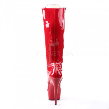 Pleaser DELIGHT-2023 Red Str Pat/Red