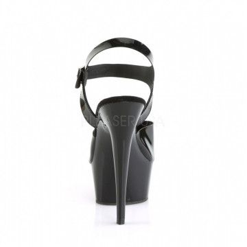 Pleaser DELIGHT-608N Blk (Jelly-Like) TPU/Blk