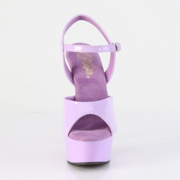 Pleaser DELIGHT-609 Lavender Pat/Lavender