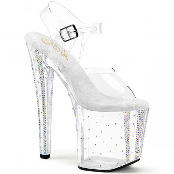 Pleaser ENCHANT-708RS-01 Clr/Clr-AB RS