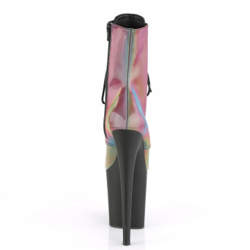 Pleaser FLAMINGO-1020REFL Rainbow Reflective/Blk Matte