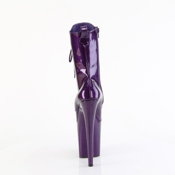 Pleaser FLAMINGO-1040GP Purple Glitter Pat/M