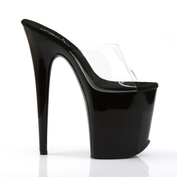 Pleaser FLAMINGO-801 Clr/Blk