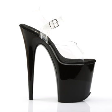 Pleaser FLAMINGO-808 Clr/Blk