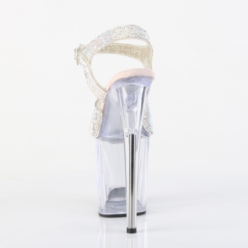 Pleaser FLAMINGO-808N-RS Slv AB RS-TPU/Clr