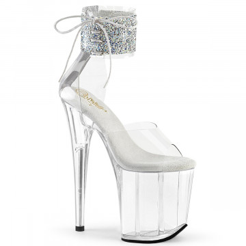 Pleaser FLAMINGO-824RS-02 Clr-Slv AB RS/Clr