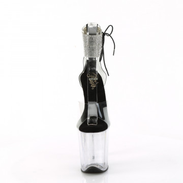 Pleaser FLAMINGO-824RS Clr-Blk/Clr
