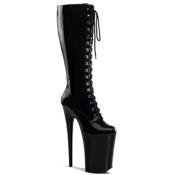 Pleaser INFINITY-2020 Blk Pat/Blk