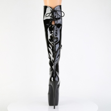 Pleaser JUBILANT-3012 Blk Str. Pat