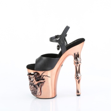 Pleaser Platform Shoes RAPT809-LT/BPU/COPCH - Img 3