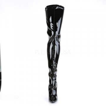 Pleaser SEDUCE-3063 Blk Str Pat