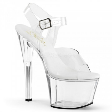 Pleaser SKY-308VL Clr/Clr