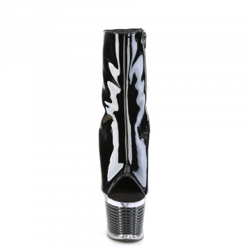 Pleaser SPECTATOR-1021 Blk Pat/Clr-Blk