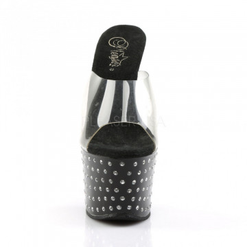 Pleaser STARDUST-701 Clr/Blk