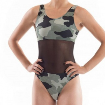 Point Out Body militare aeiral e atletica Cybele Leotard M