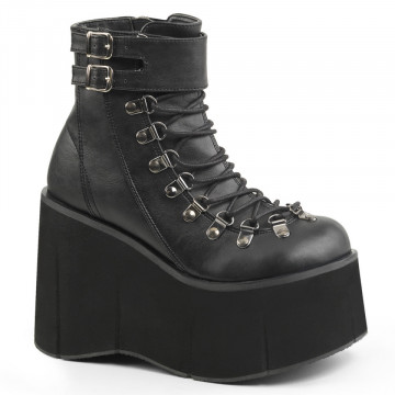 stivaletti Demonia KERA-21 Blk Vegan Leather- 11us 41eu