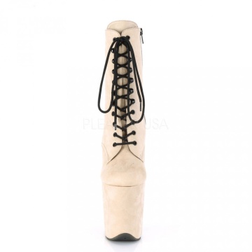 Stivaletti Pleaser FLAMINGO-1020FS Beige 8us 38eu 5uk