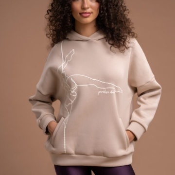 felpa pole dance hoodie donna