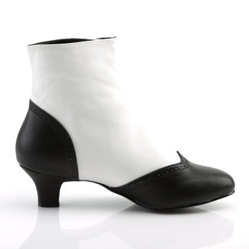 Bordello FLORA-1023 Wht-Blk Pu