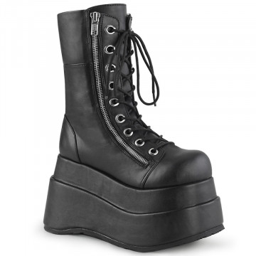 Demonia Cult BEAR-265 Blk Vegan Leather