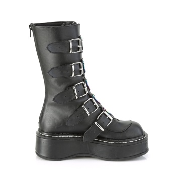 Demonia Cult EMILY-330 Blk Vegan Leather