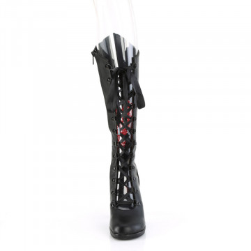 Stivale Demonia Cult GLAM-243 Blk Vegan