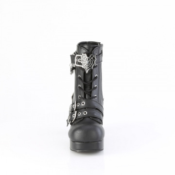 stivale Demonia GOTHIKA-66 Blk Vegan Leather