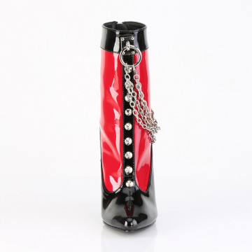 Devious DOMINA-1033 Blk-Red Pat