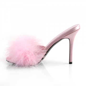 Fabulicious CLASSIQUE-01F B. Pink Pu-Fur