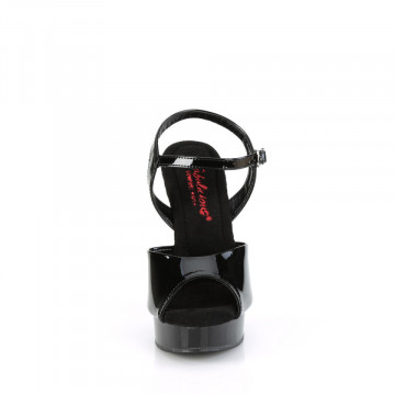 Fabulicious MAJESTY-509 Blk Pat/Blk 7us 37eu