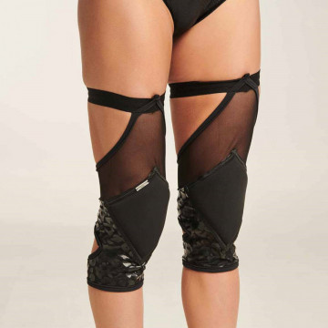 Paradise Chick KNEE PADS STICKY POLECIOUS M e XL
