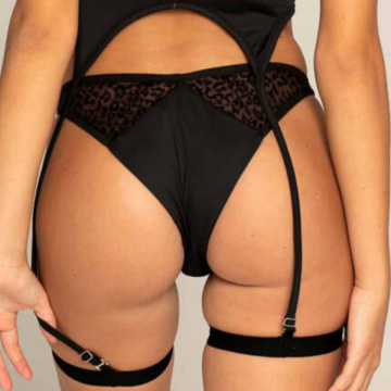 Paradise Chick SIRÈNE Trape short leopard subito M