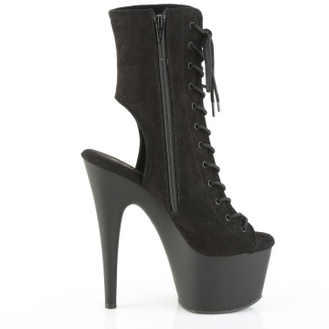 Pleaser ADORE-1016 Blk Faux Suede/Blk Matte - Img 5
