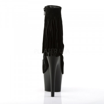 Pleaser ADORE-1019 Blk Suede/Blk Matte