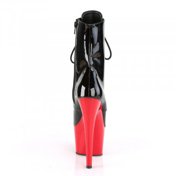 Pleaser ADORE-1020 Blk Pat/Red