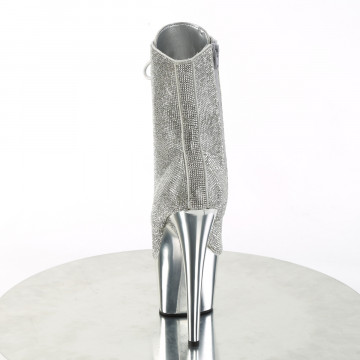 Pleaser ADORE-1020CHRS Slv RS/Slv Chrome