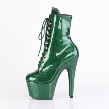 Pleaser ADORE-1020GP Emerald Green Glitter Pat/M