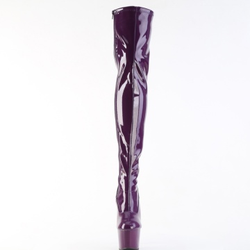 Pleaser ADORE-3000 Purple Str. Pat/Purple