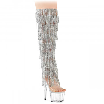 Pleaser ADORE-3019C-RSF Clr-Slv/Clr
