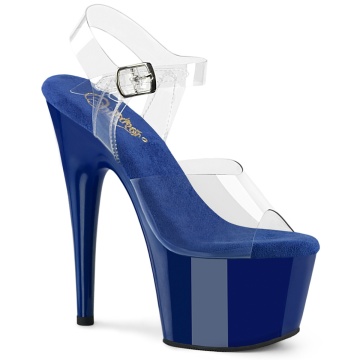 Pleaser ADORE-708 Clr/Royal Blue