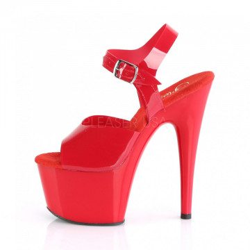 Pleaser ADORE-708N Red (Jelly-Like) TPU/Red