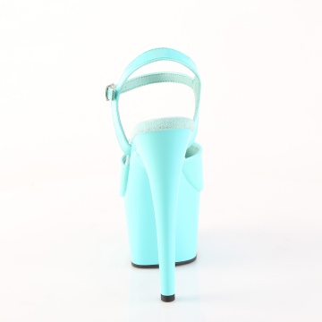 Pleaser ADORE-709 Aqua Pat/Aqua