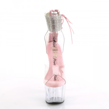 Pleaser ADORE-724RS Clr-B. Pink/Clr