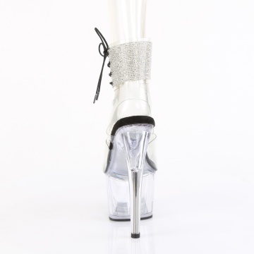 Pleaser ADORE-791-2RS Clr-Blk/Clr