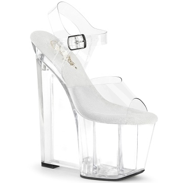 Pleaser AMAZE-808 Clr/Clr