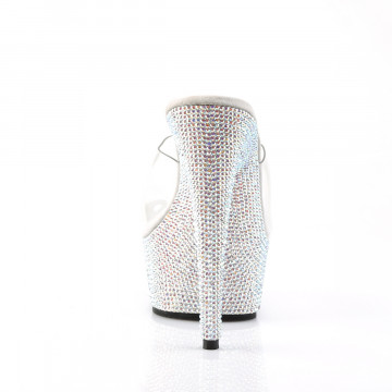 Pleaser BEJEWELED-601DM Clr/Slv Multi RS