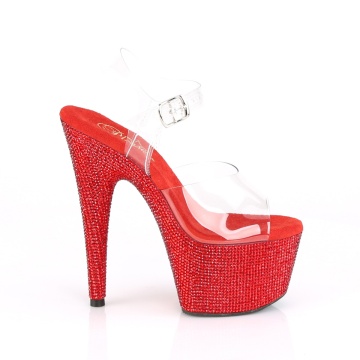 Pleaser BEJEWELED-708DM Clr/Red RS - Img 5